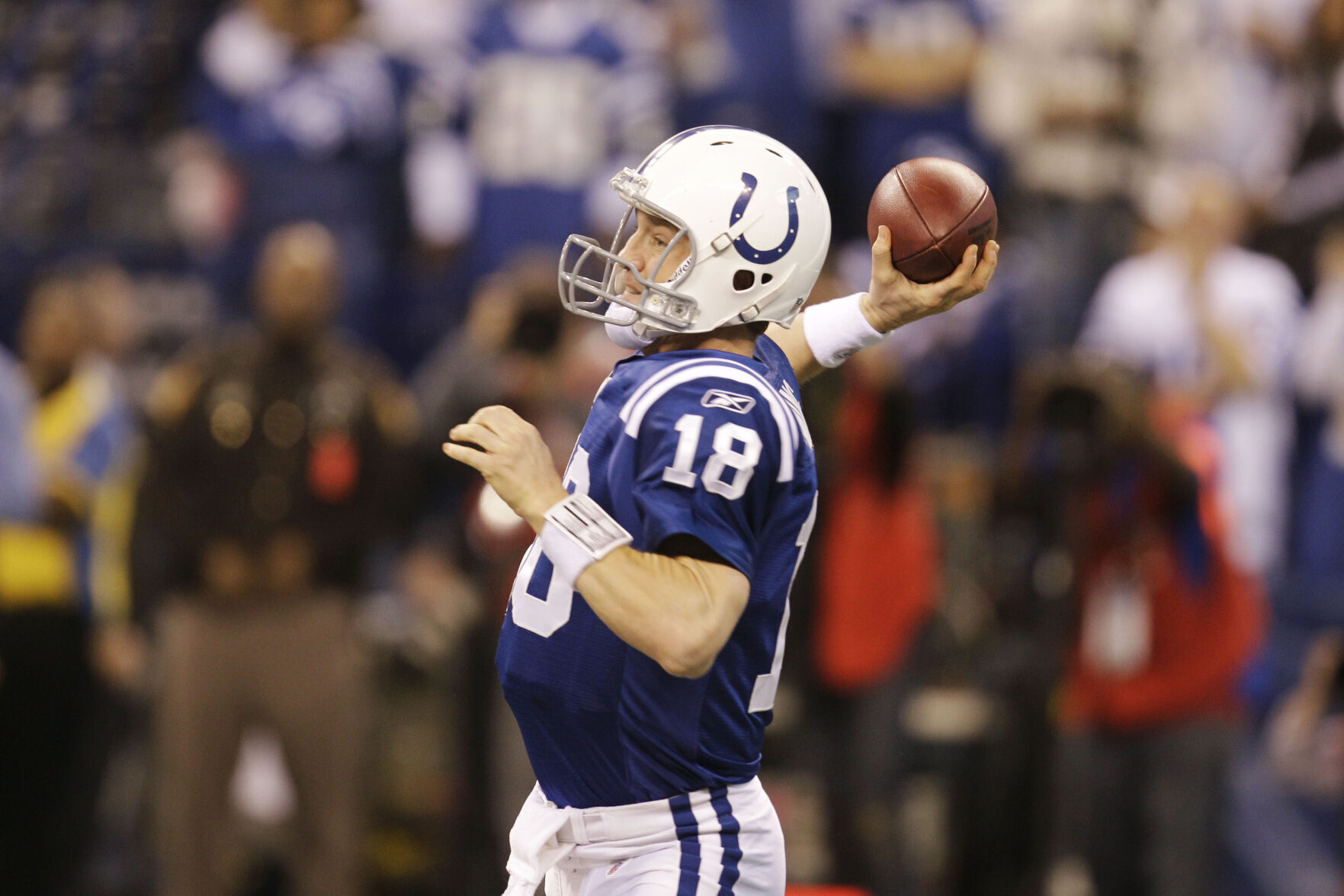 2010: Peyton Manning throws 3 TD passes to rally Colts past Jets in AFC title game